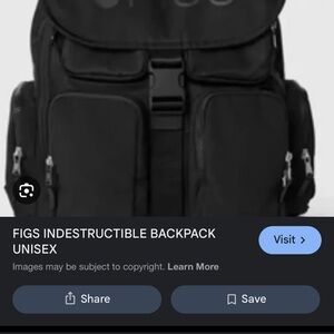 ISO FIGS Backpack Durable Modern Design